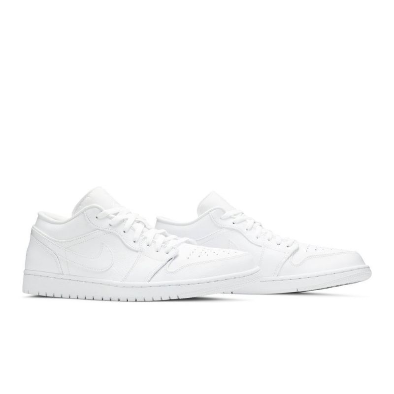 Air Jordan 1 Matalat Valkoiset Kengät Miehet