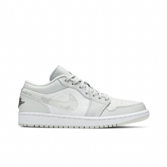 Air Jordan 1 Matalavalkoiset Harmaat Miesten Kengät