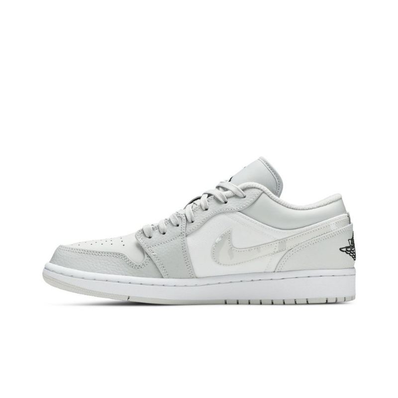 Air Jordan 1 Matalavalkoiset Harmaat Miesten Kengät