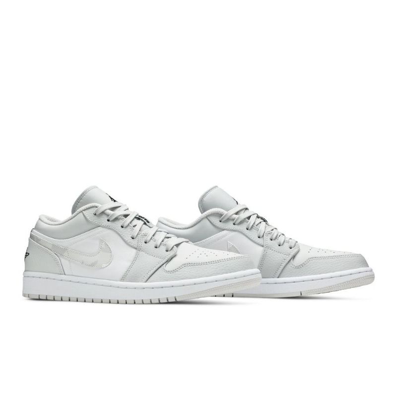 Air Jordan 1 Matalavalkoiset Harmaat Miesten Kengät