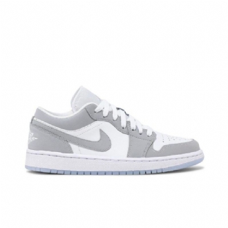 Air Jordan 1 Matalavalkoiset Harmaat Naisten Kengät