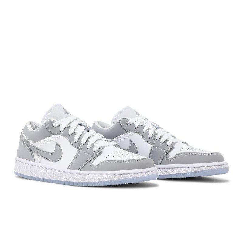Air Jordan 1 Matalavalkoiset Harmaat Naisten Kengät