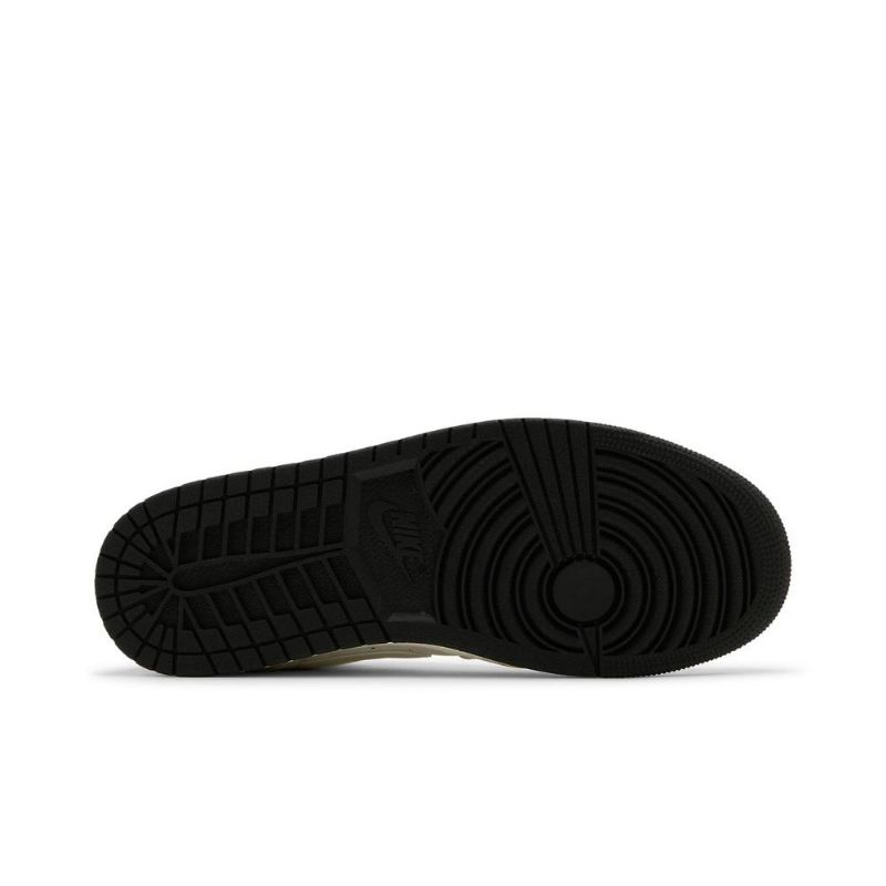 Air Jordan 1 Matalavalkoiset Mustat Miesten Kengät