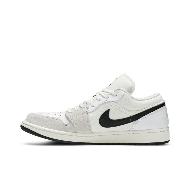 Air Jordan 1 Matalavalkoiset Mustat Miesten Kengät
