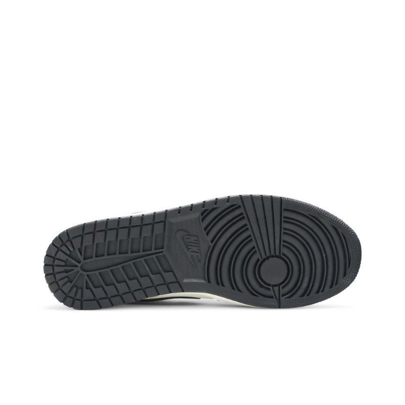 Air Jordan 1 Matalavalkoiset Mustat Miesten Kengät