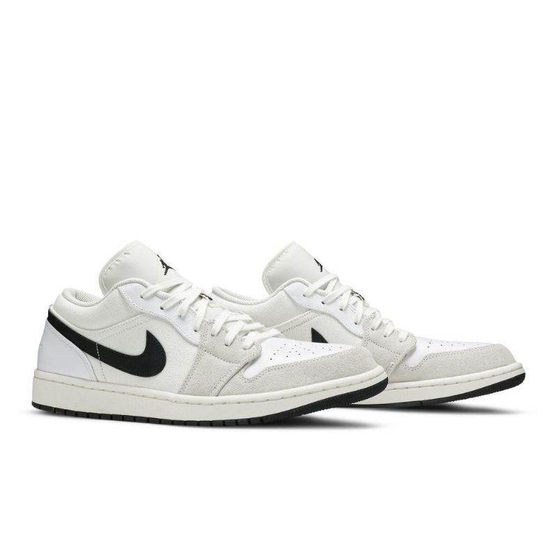 Air Jordan 1 Matalavalkoiset Mustat Miesten Kengät
