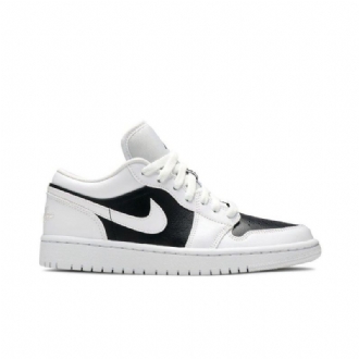 Air Jordan 1 Matalavalkoiset Mustat Naisten Kengät
