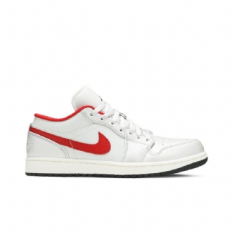 Air Jordan 1 Matalavalkoiset Punaiset Miesten Kengät