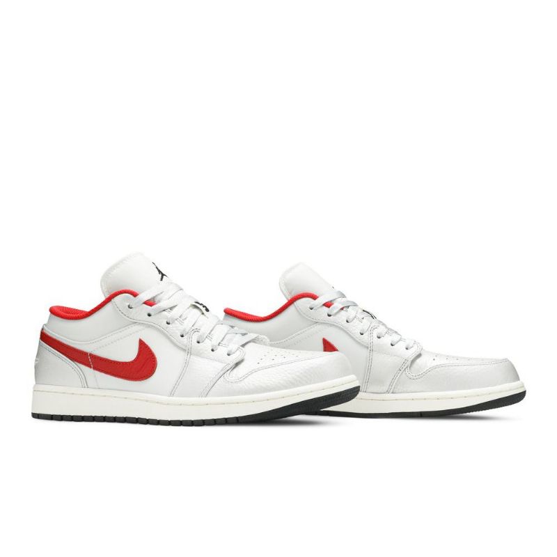 Air Jordan 1 Matalavalkoiset Punaiset Miesten Kengät