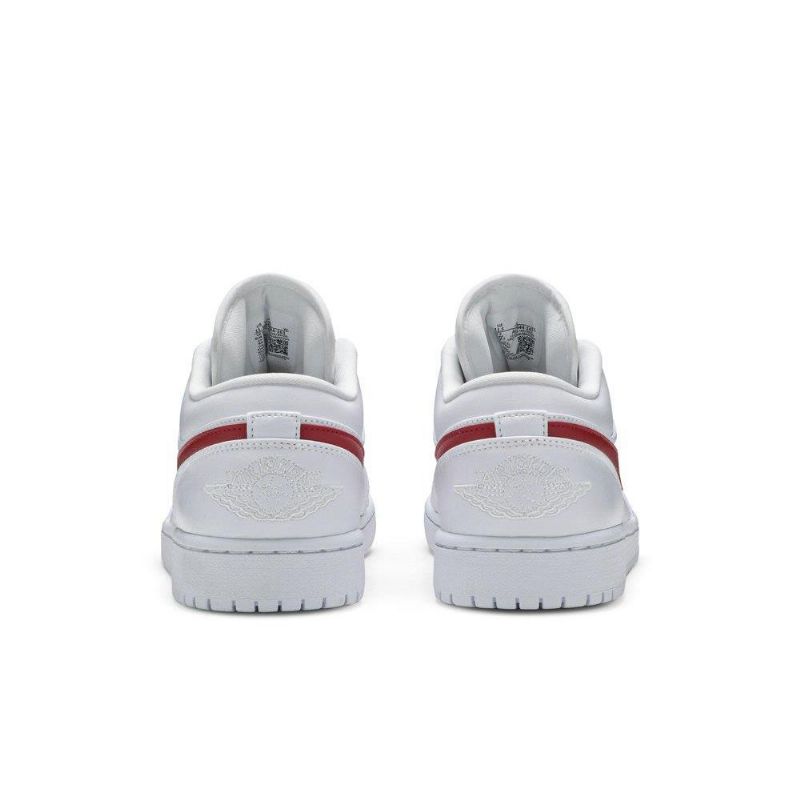 Air Jordan 1 Matalavalkoiset Punaiset Naisten Kengät