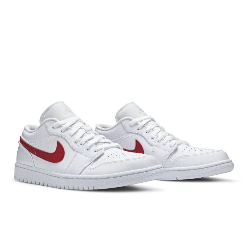Air Jordan 1 Matalavalkoiset Punaiset Naisten Kengät