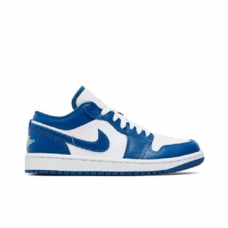 Air Jordan 1 Matalavalkoiset Siniset Naisten Kengät