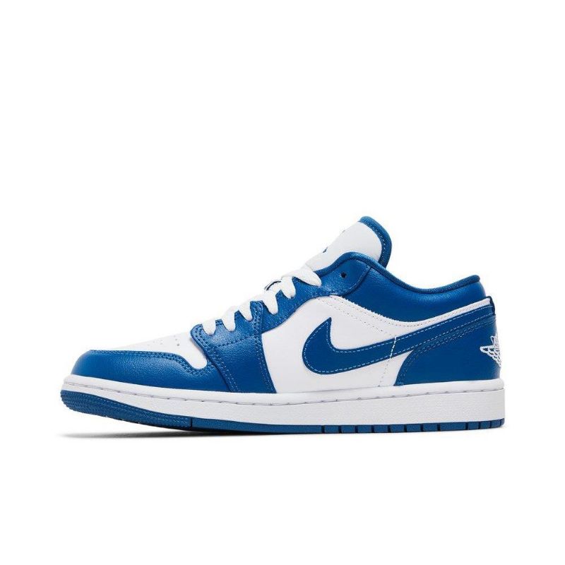 Air Jordan 1 Matalavalkoiset Siniset Naisten Kengät