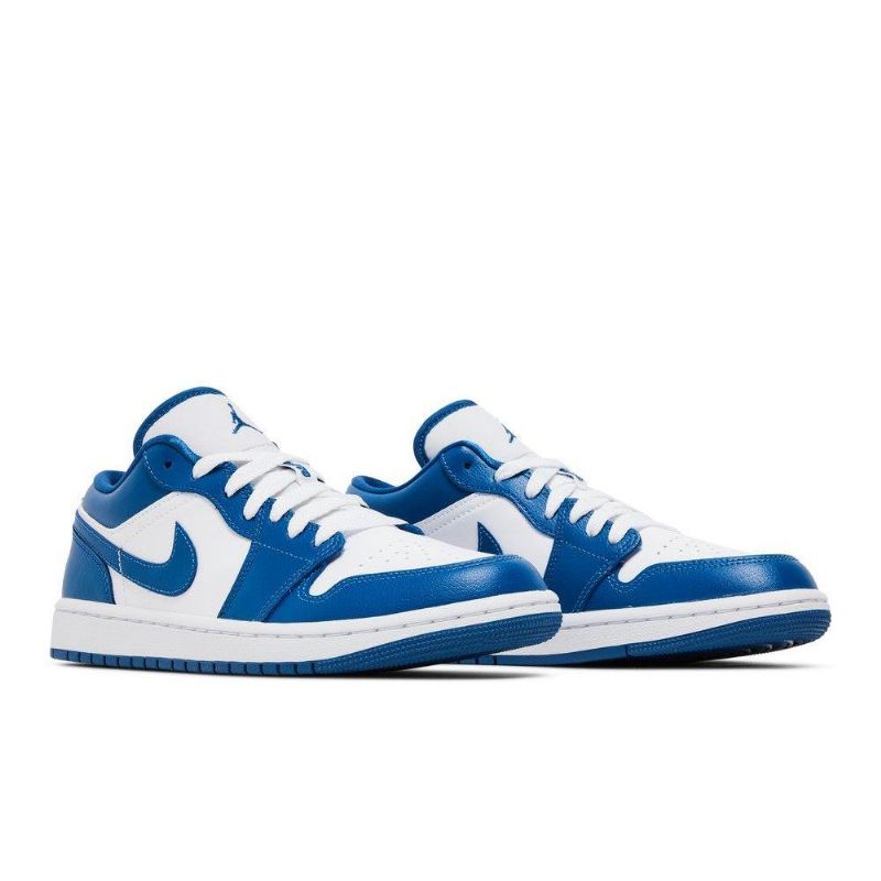 Air Jordan 1 Matalavalkoiset Siniset Naisten Kengät