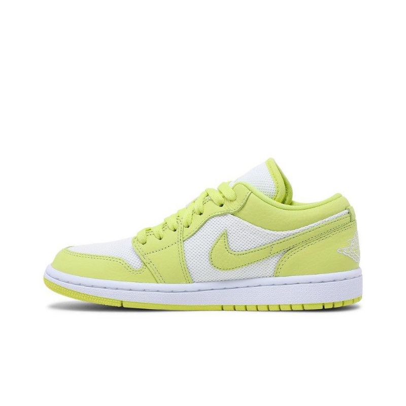 Air Jordan 1 Matalavalkoiset Vihreät Naisten Kengät