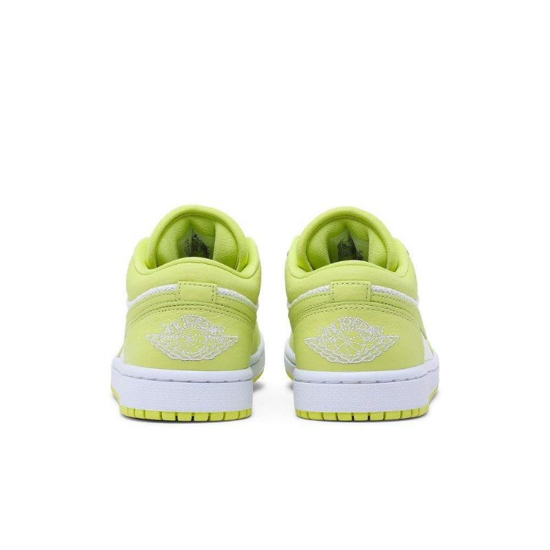 Air Jordan 1 Matalavalkoiset Vihreät Naisten Kengät