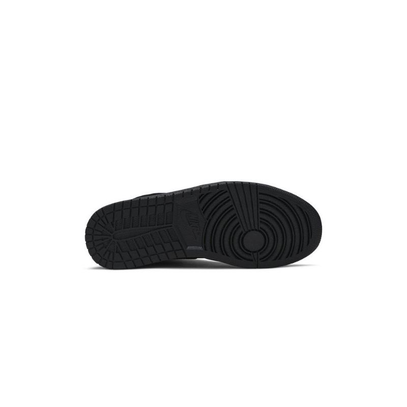 Air Jordan 1 Mid Musta Miesten Kengät
