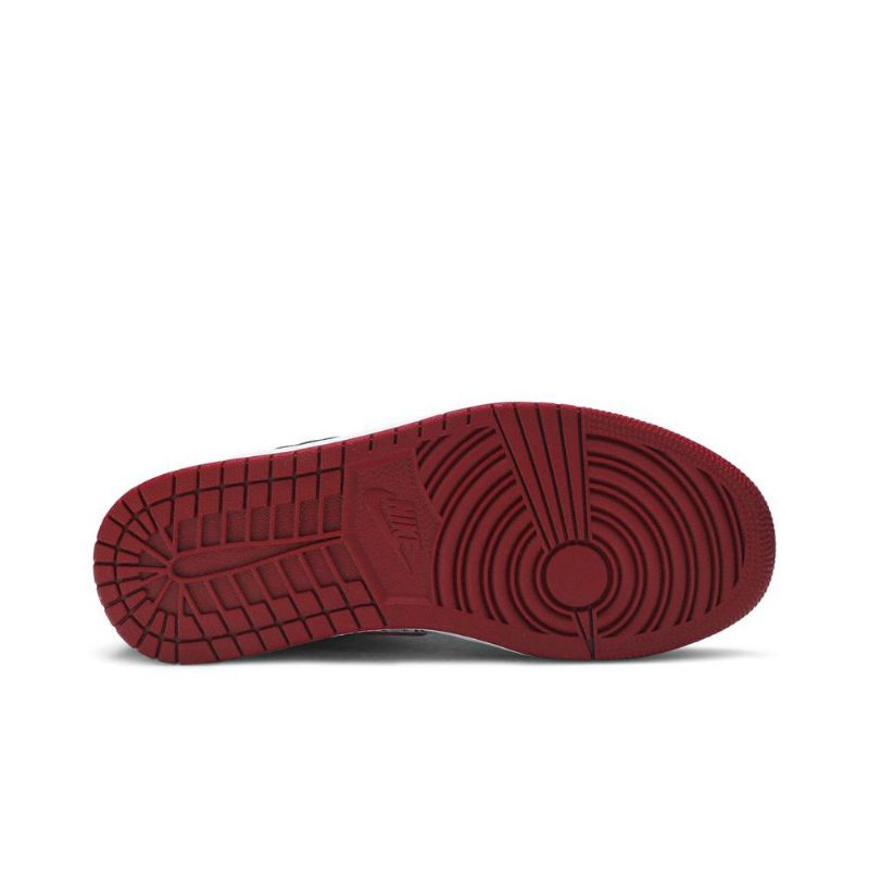 Air Jordan 1 Mid Se Musta Punainen Valkoinen Miesten Kengät