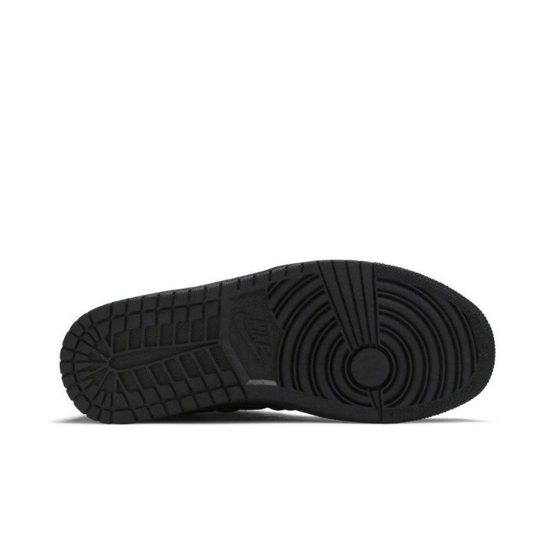 Air Jordan 1 Mid Se Mustat Naisten Kengät