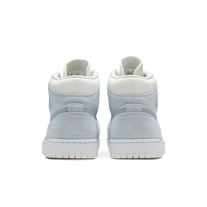 Air Jordan 1 Mid Se Sinivalkoiset Miesten Kengät