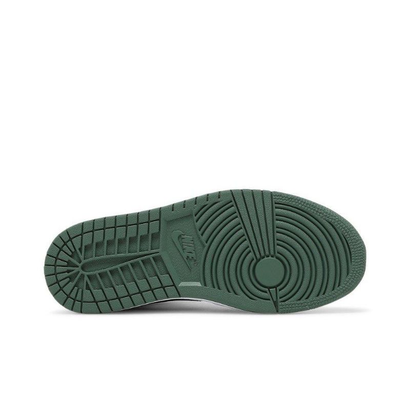 Air Jordan 1 Mid Se Vihreä Musta Vaaleanpunainen Naisten Kengät