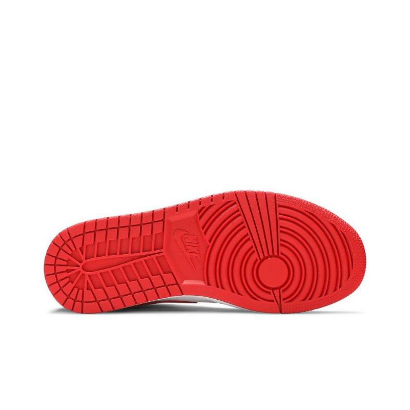 Air Jordan 1 Mid Tummansininen Punainen Valkoinen Naisten Kengät
