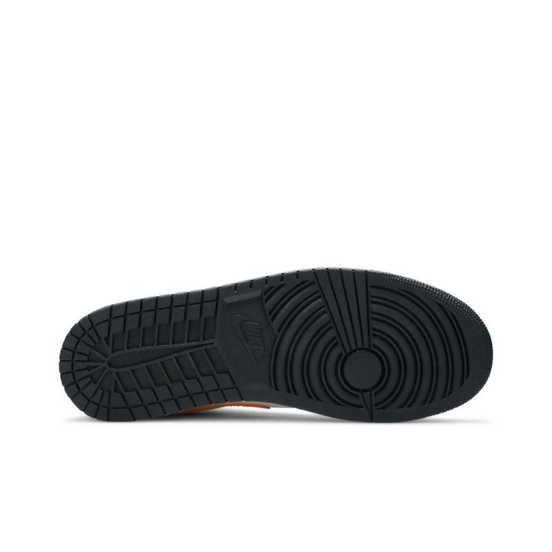 Air Jordan 1 Mid Valkoinen Kulta Mustat Miesten Kengät