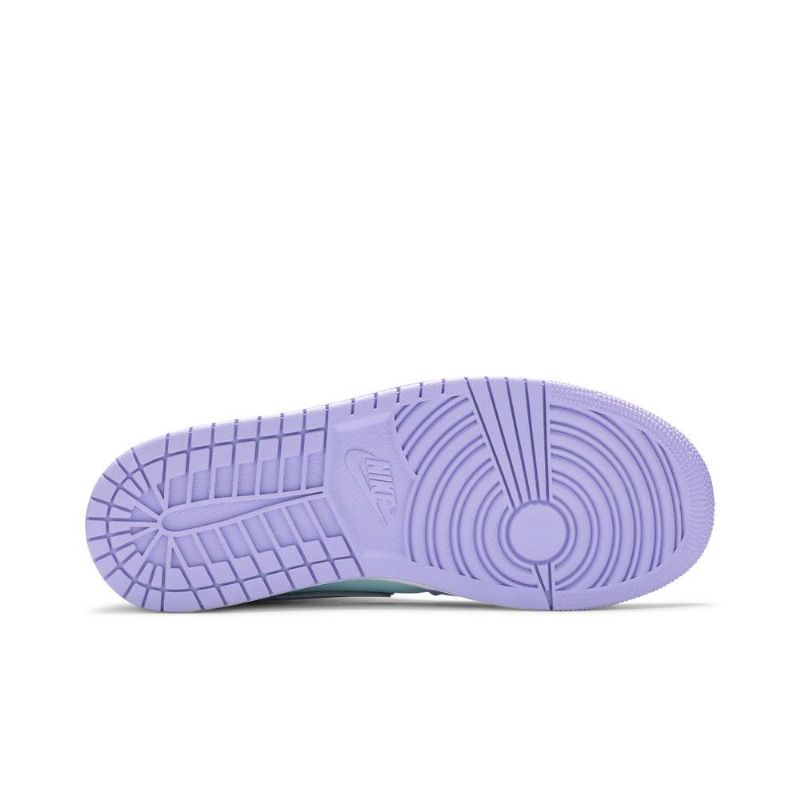 Air Jordan 1 Mid Violetti Sininen Valkoinen Miesten Kengät