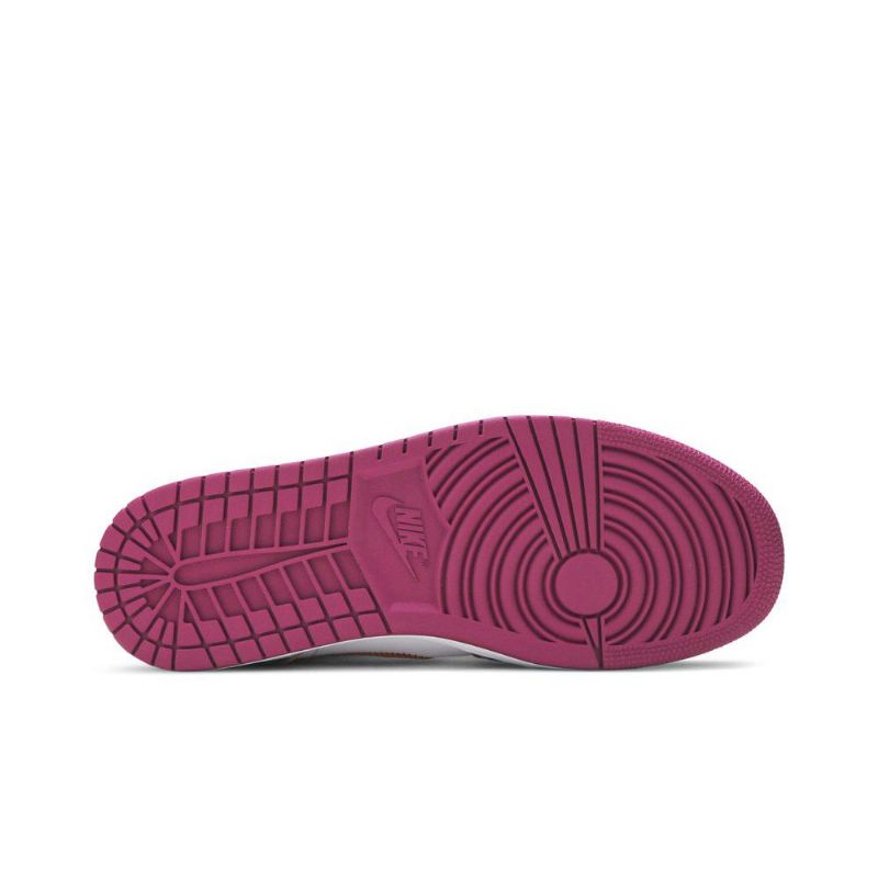 Air Jordan 1 Mid Violetti Valkoinen Kulta Miesten Kengät