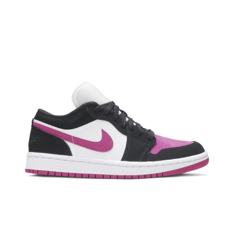 Air Jordan 1 Musta Purppura Valkoinen Naisten Kengät