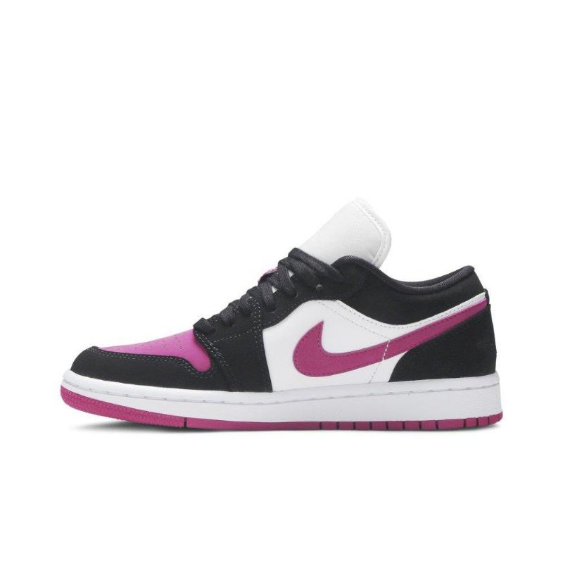Air Jordan 1 Musta Purppura Valkoinen Naisten Kengät