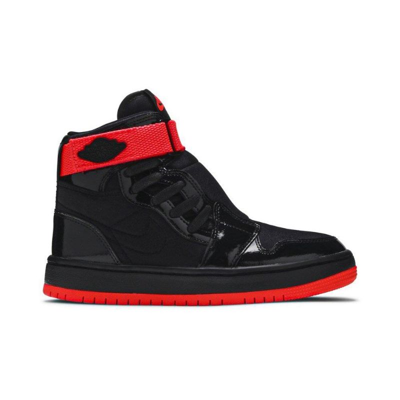Air Jordan 1 Nova Xx Mustat Punaiset Naisten Kengät