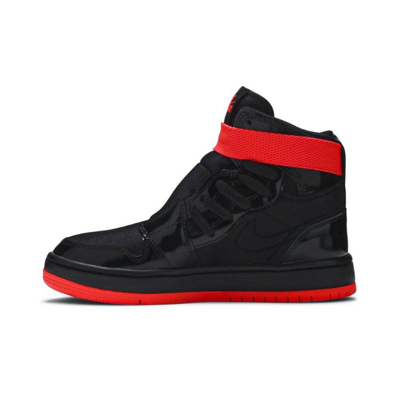 Air Jordan 1 Nova Xx Mustat Punaiset Naisten Kengät