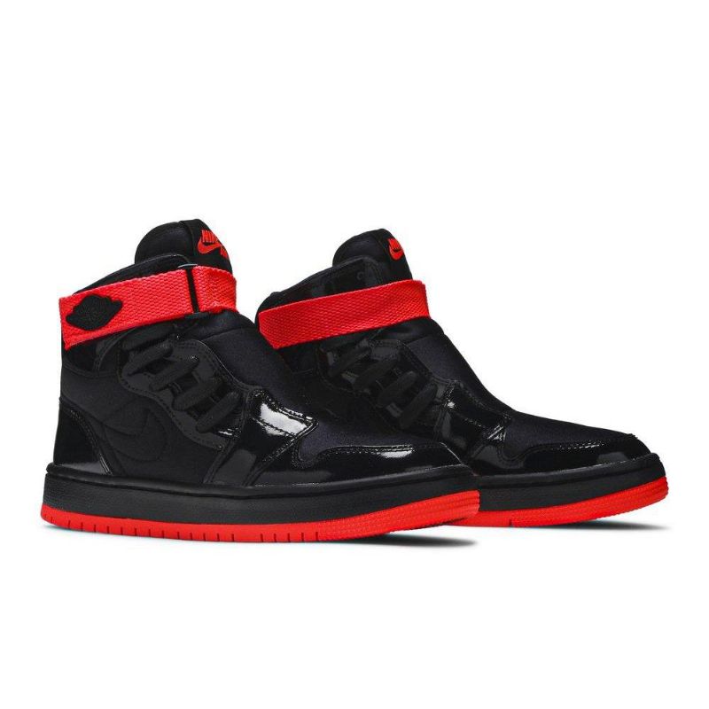 Air Jordan 1 Nova Xx Mustat Punaiset Naisten Kengät