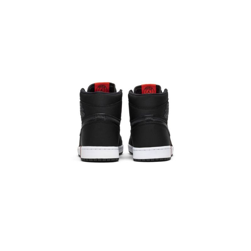 Air Jordan 1 Paris Saint-germain Retro High Og Musta Valkoinen Punainen Miesten Kengät