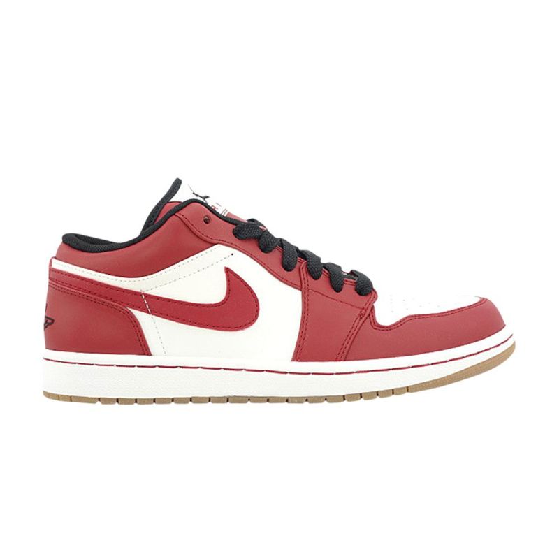 Air Jordan 1 Phat Low Valkoinen Punainen Musta Ruskea Miesten Kengät