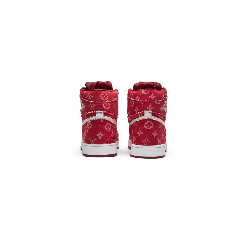 Air Jordan 1 Punainen Nauha Recon Retro Korkea Valkoinen Miesten Kengät