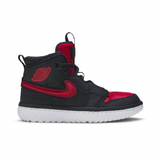 Air Jordan 1 React Musta Punainen Valkoinen Miesten Kengät