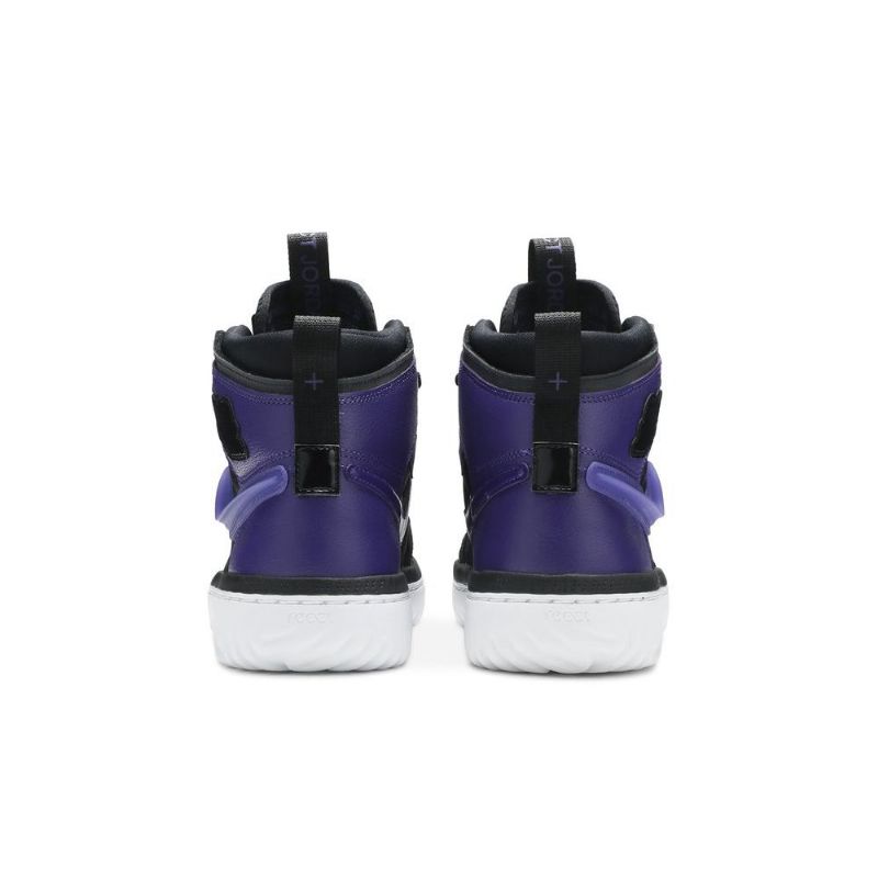 Air Jordan 1 React Violetti Mustat Miesten Kengät