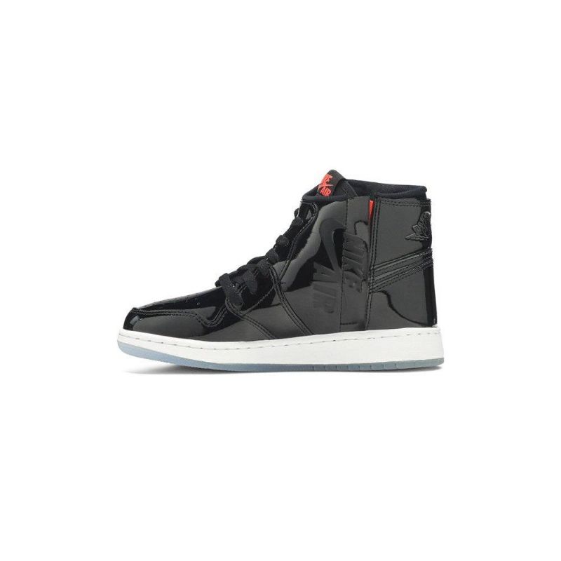 Air Jordan 1 Rebel Xx Mustat Punaiset Naisten Kengät