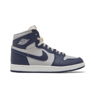 Air Jordan 1 Retro High '85 Laivastonsiniset Harmaat Miesten Kengät