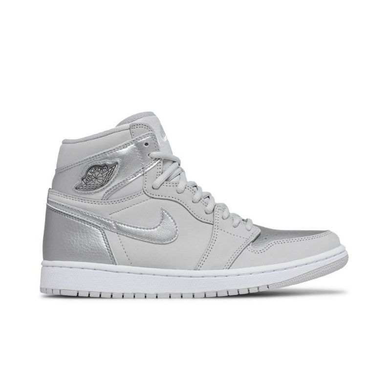 Air Jordan 1 Retro High Og Co.jp Harmaa Hopea Miesten Kengät