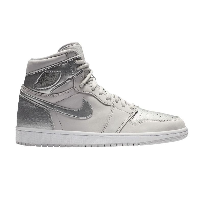 Air Jordan 1 Retro High Og Co.jp Harmaa Hopea Valkoinen Miesten Kengät