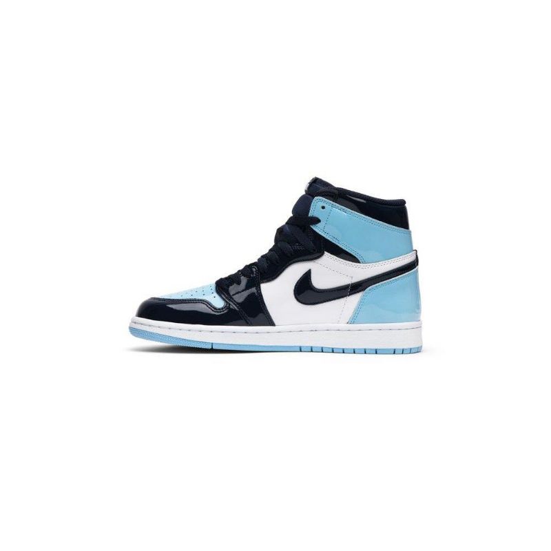 Air Jordan 1 Retro High Og Laivastonsininen Valkoinen Naisten Kengät