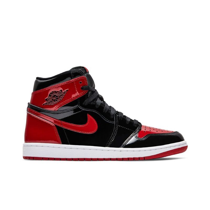 Air Jordan 1 Retro High Og Musta Punainen Valkoinen Miesten Kengät