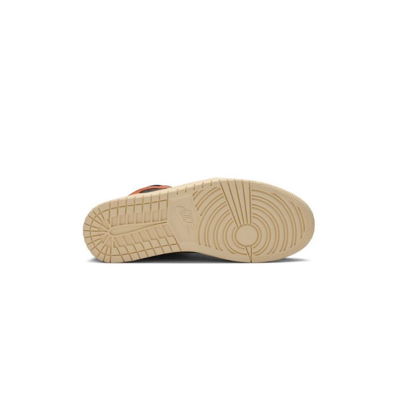 Air Jordan 1 Retro High Og Musta Ruskeat Miesten Kengät