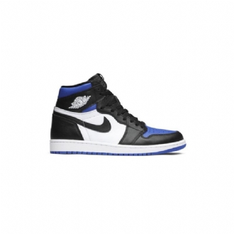 Air Jordan 1 Retro High Og Musta Valkoinen Sininen Miesten Kengät