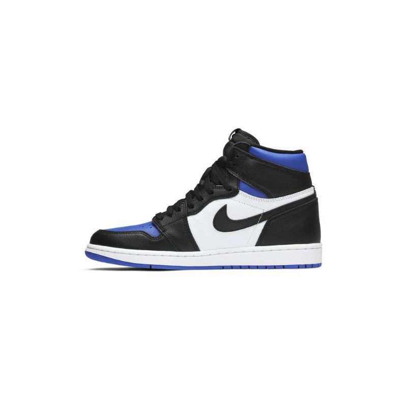 Air Jordan 1 Retro High Og Musta Valkoinen Sininen Miesten Kengät