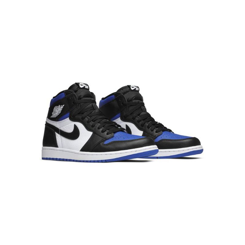 Air Jordan 1 Retro High Og Musta Valkoinen Sininen Miesten Kengät