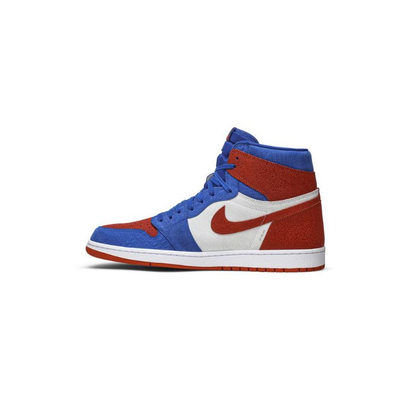 Air Jordan 1 Retro High Og Pe Sininen Valkoinen Oranssi Miesten Kengät